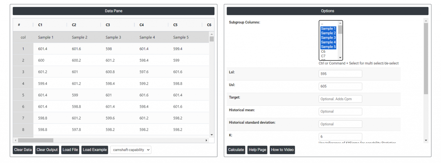 Process Capability (Normal Distribution)